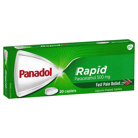 PANADOL RAPID 20 CAPLETS