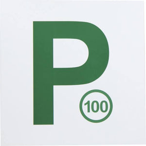 MAGNETIC P PLATES GREEN 2PK