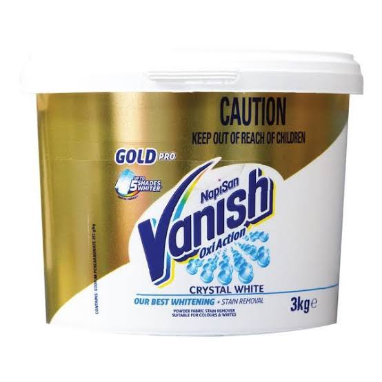 VANISH CRYSTAL WHITE GOLD PRO 3KG