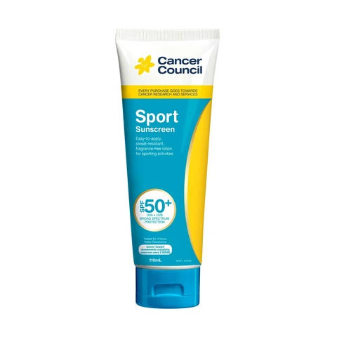 CANCER COUNCIL SPORT SUNSCREEN SPF50+ 110ML