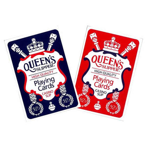 QUEEN'S SLIPPER PLAYING CARDS 12 PACK