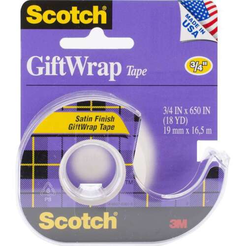 SCOTCH GIFT WRAP TAPE 3M